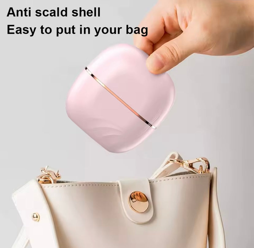 Wireless hair straightener